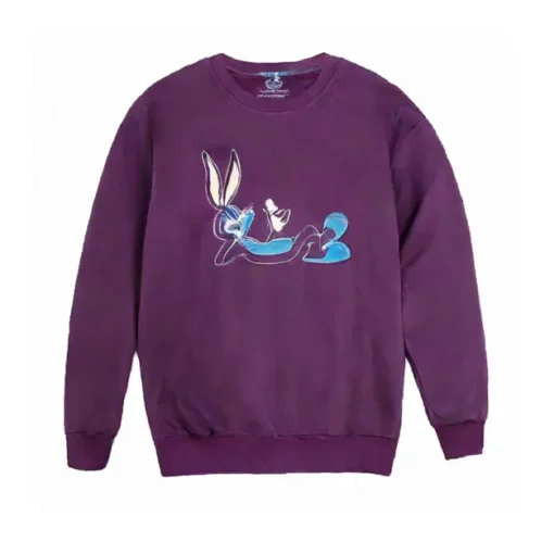 Kids French Terry Purple Sweatshirt for boys and Girls