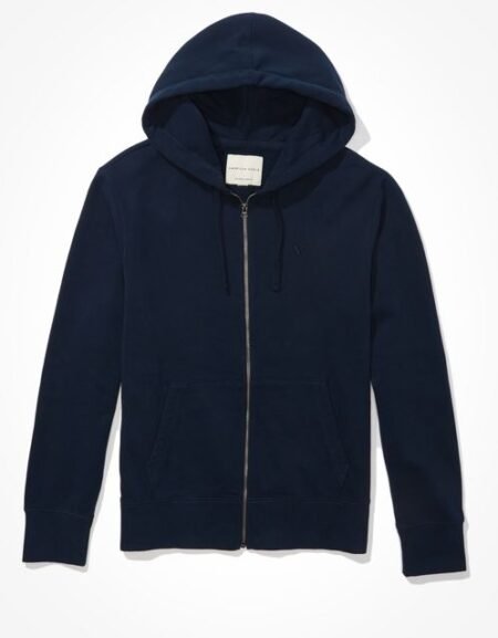 Kids Export Leftover Navy Blue Fleece Zipper For Boys and Girls