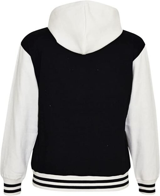 Minor Fault Kids Fleece Black White Girls Hooded For Boys - Image 2