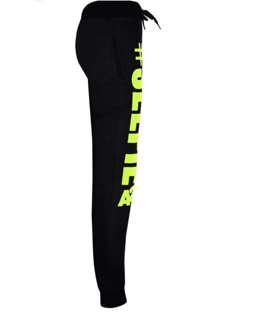 Minor Fault Fleece Black Green Trouser #Selfie Design For Boys and Girls - Image 2
