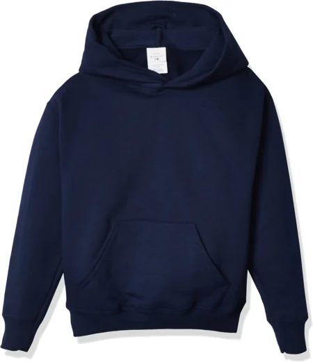 Kids Export Leftover Navy Blue Fleece Hoodie For Boys and Girls