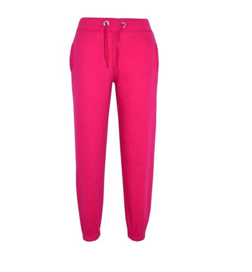 Minor Fault Fleece Pink Plain Trouser For Girls