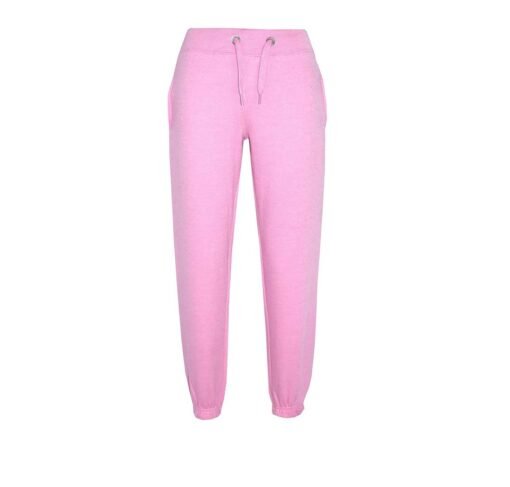 Minor Fault Fleece Pink Plain Trouser For Girls