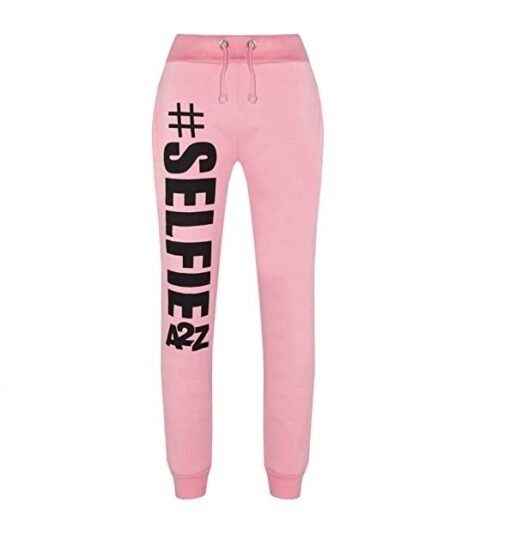 Minor Fault Fleece Pink Selfie Trouser For Girls