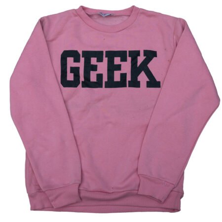 Minor Fault Fleece Pink Greek Sweat shit S1