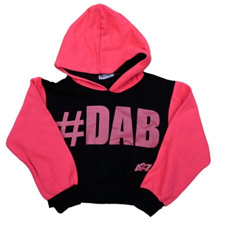 Minor Fault Fleece Black  DAB Hoodie crop top