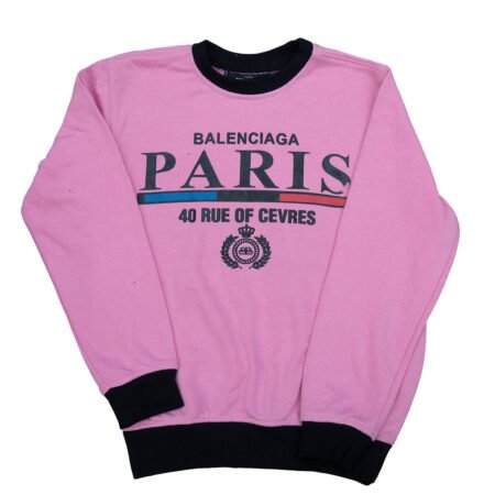 Minor Fault Fleece Pink Paris Sweatshirt S1