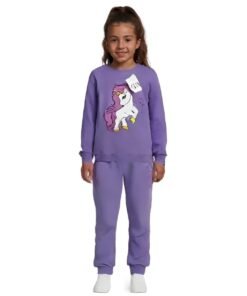 Fleece Unicorn Track Suit for Girls